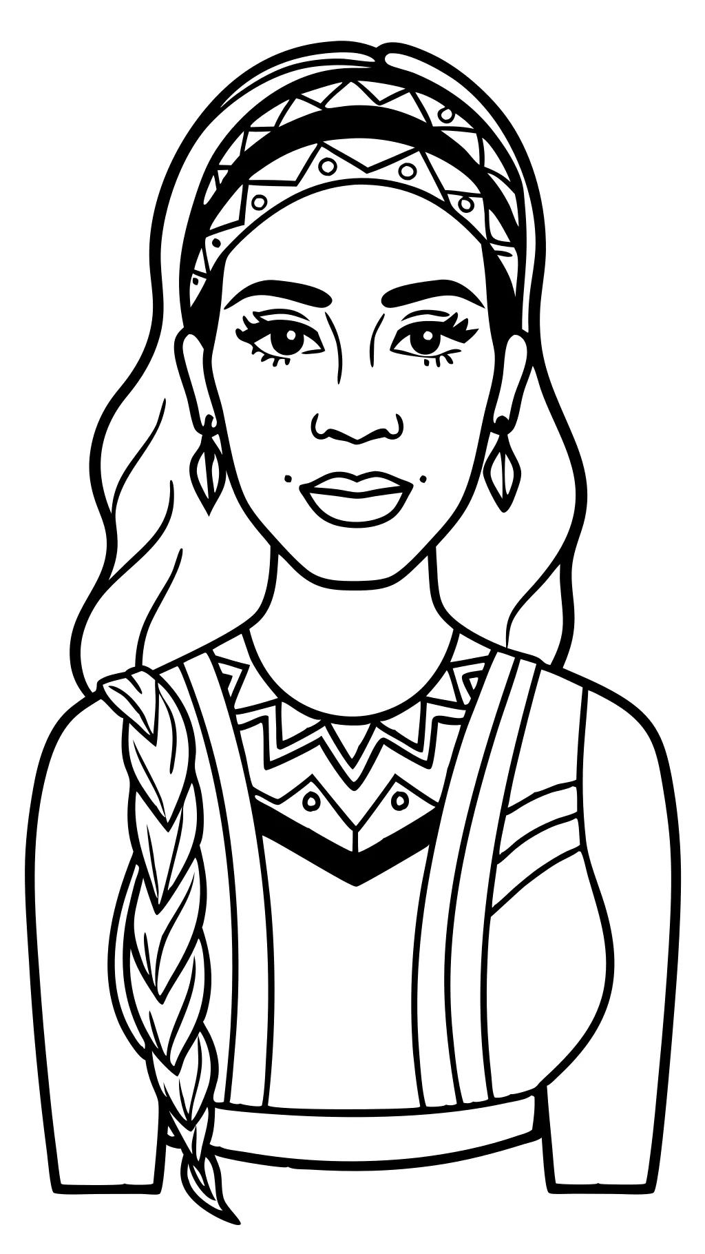 coloring pages women